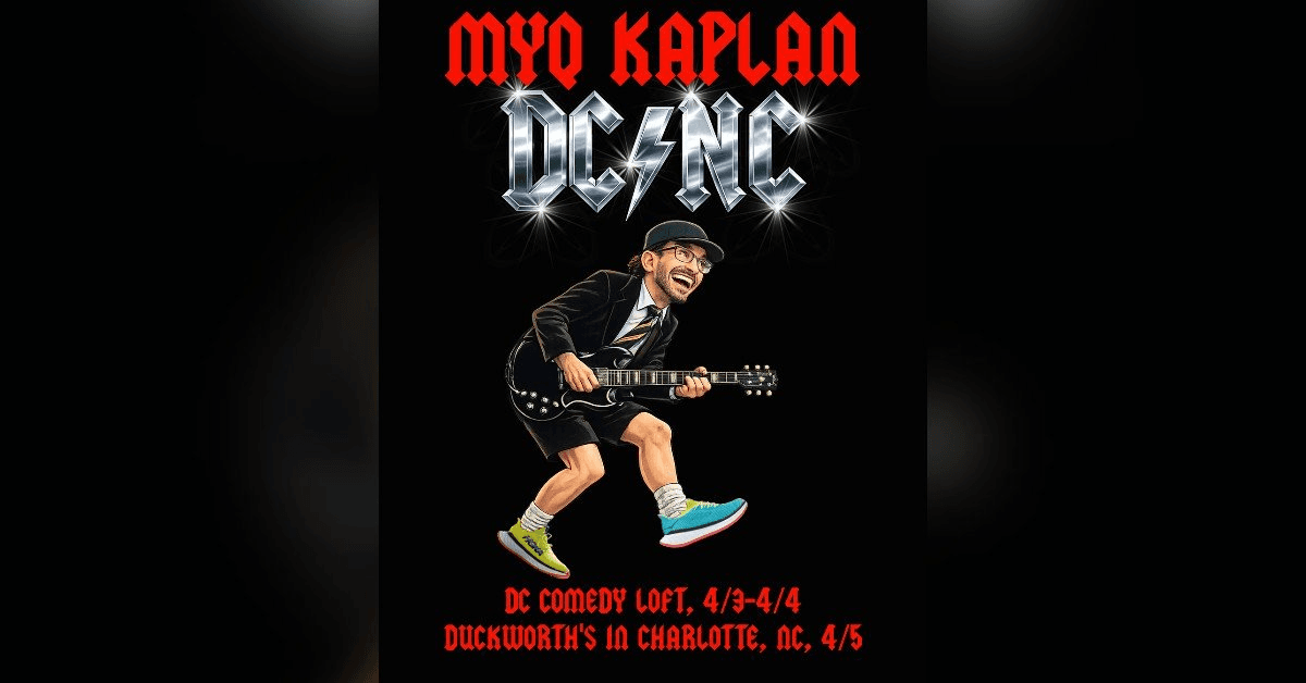 Myq Kaplan Brings His Precision Stand-Up to DC and Charlotte in Early April