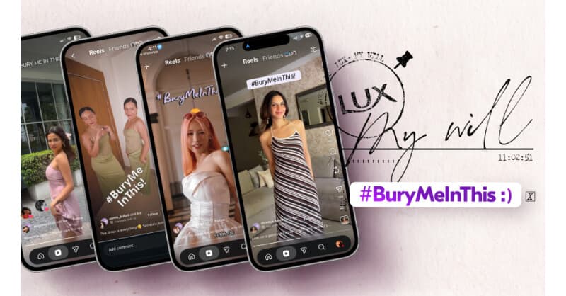 LUX Turns #BuryMeInThis Social Media Trend Into Legal Declaration of Personal Style