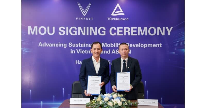 VinFast Partners with TÜV Rheinland to Boost Vehicle Testing in Vietnam