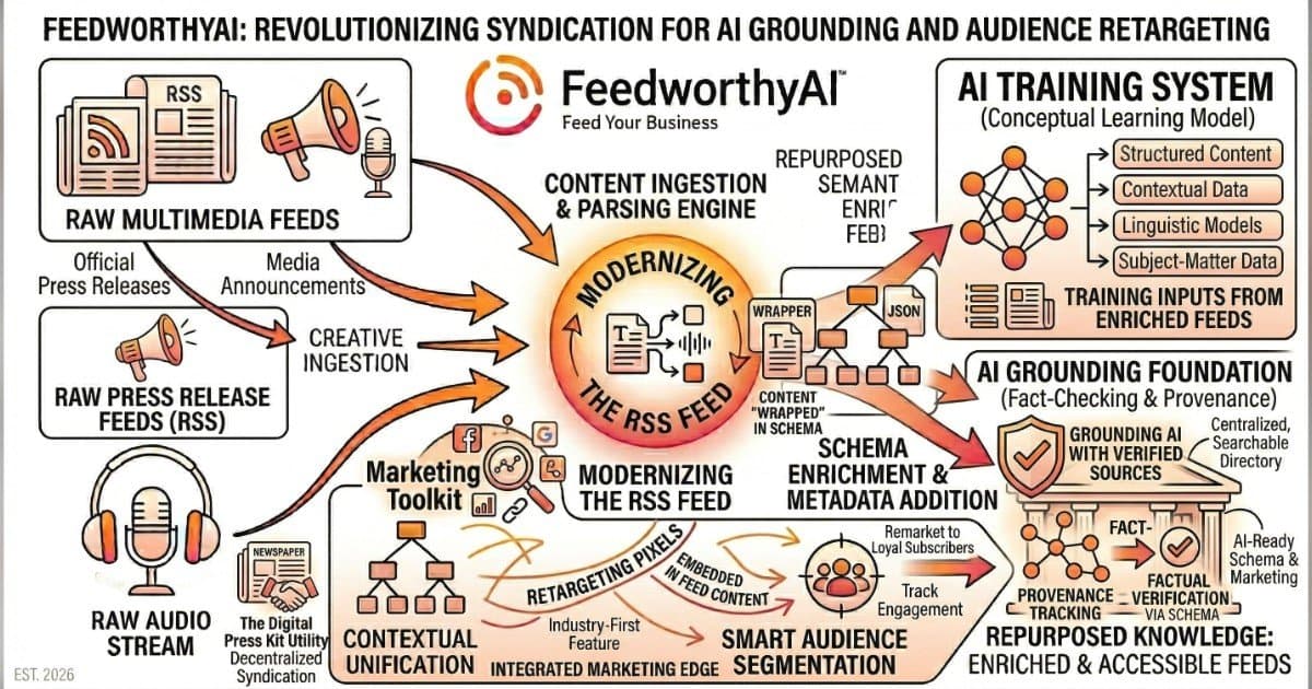FeedworthyAI Launches to Modernize RSS Feeds for the Age of Generative AI