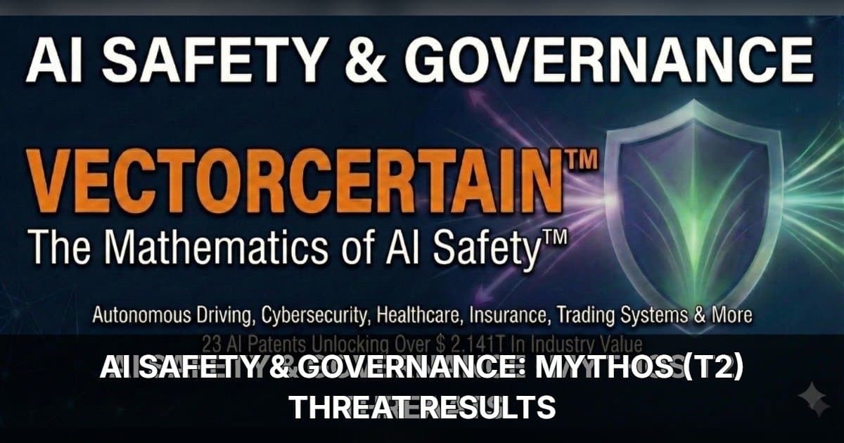 VectorCertain Validates SecureAgent Detects and Prevents 100% of AI Agent Unsanctioned Scope Expansion Attempts