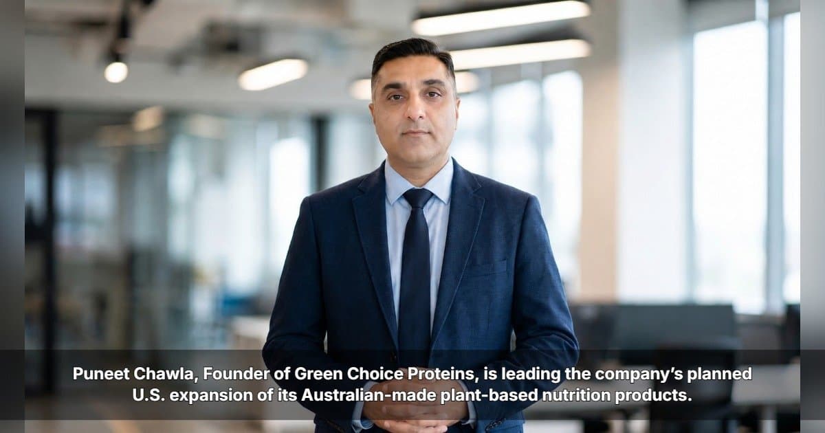 Green Choice Proteins Announces U.S. Expansion of Australian Plant-Based Nutrition Products