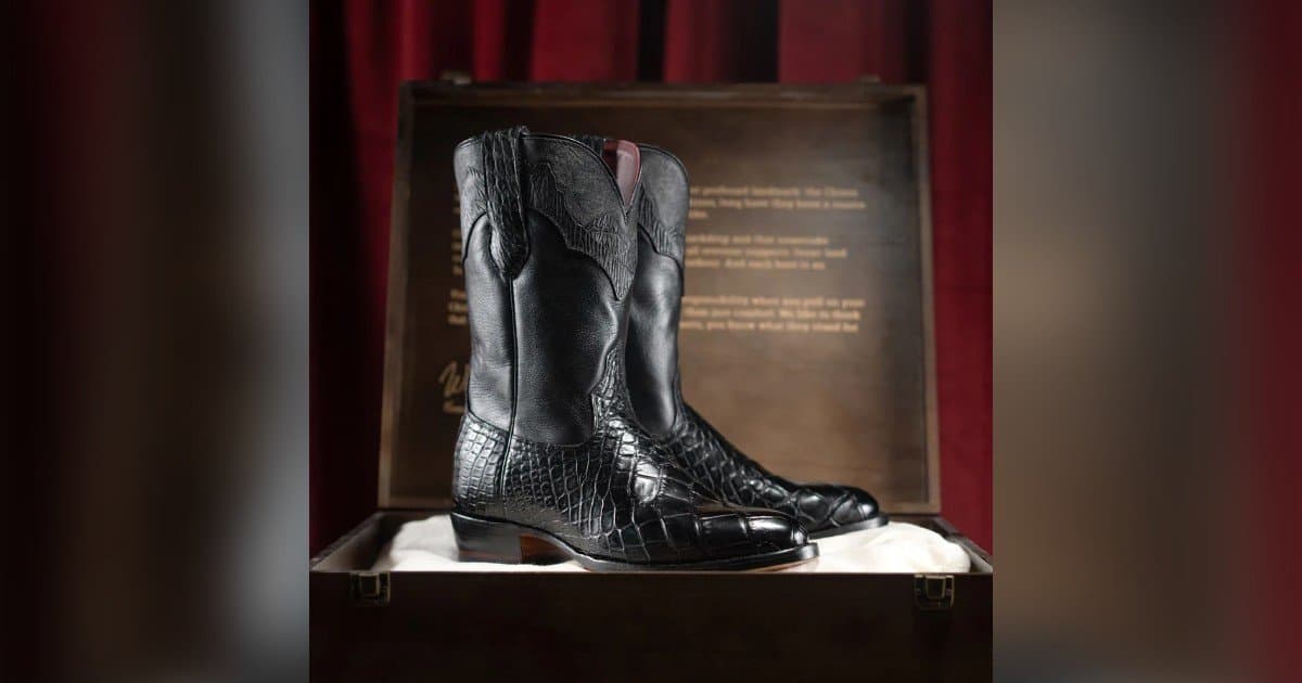 Chisos Releases Rare Wild Texas Alligator Cowboy Boot Ahead of Rodeo Season
