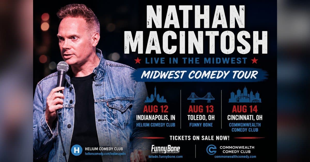 Nathan Macintosh Brings Three Nights of Stand-Up to the Midwest