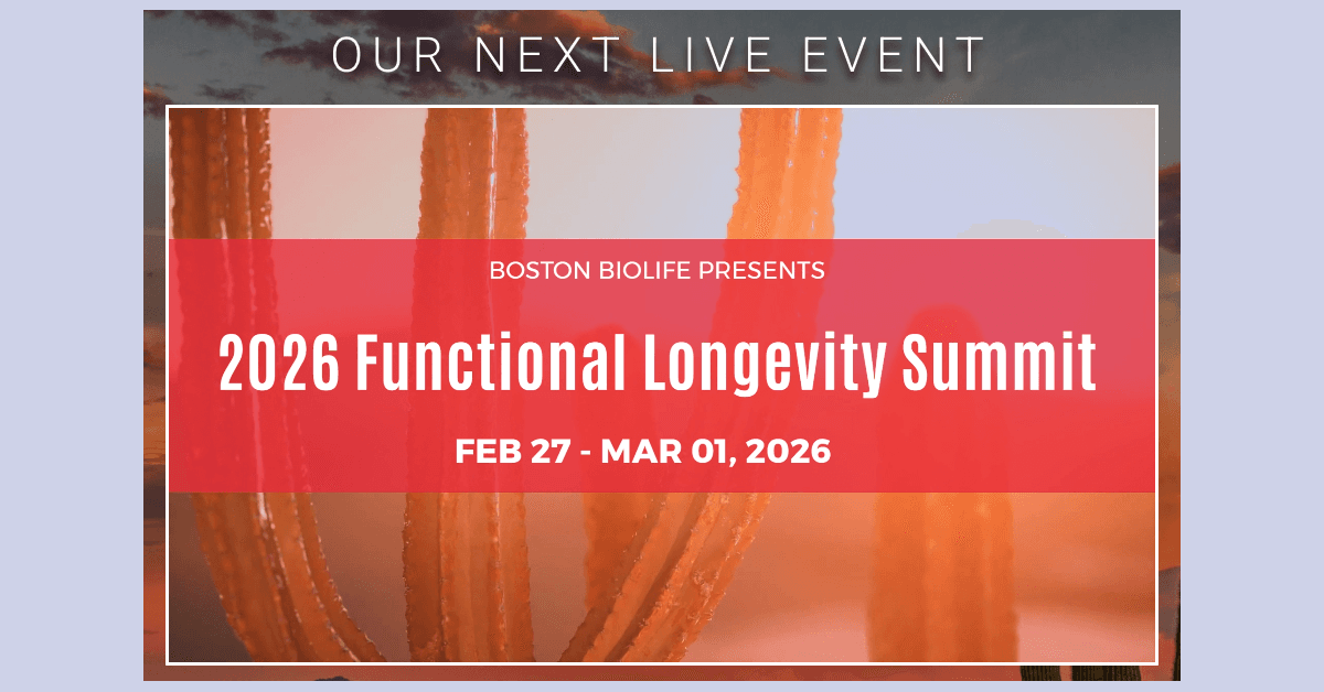 Boston BioLife's Functional Longevity Medicine Summit to Showcase Precision Aging Care in Phoenix