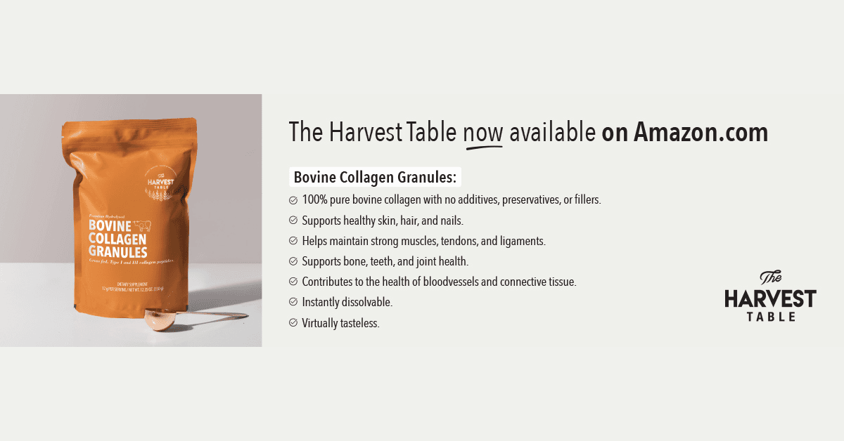The Harvest Table Brings Clean Collagen and Plant-Based Nutrition to U.S. Market via OneLavi.com