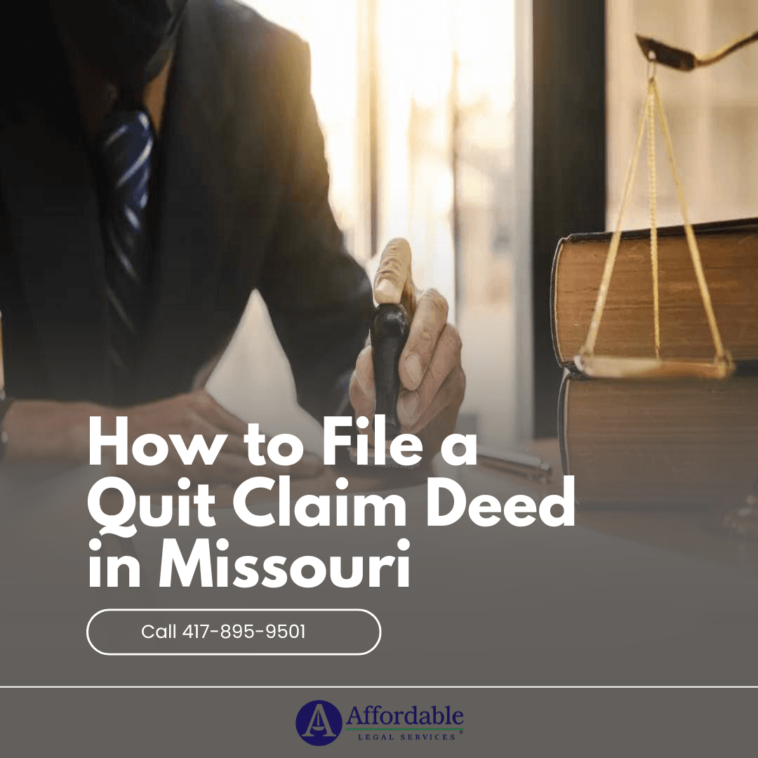 Affordable Legal Services Launches Quit Claim Deed Filing Service for Missouri Residents