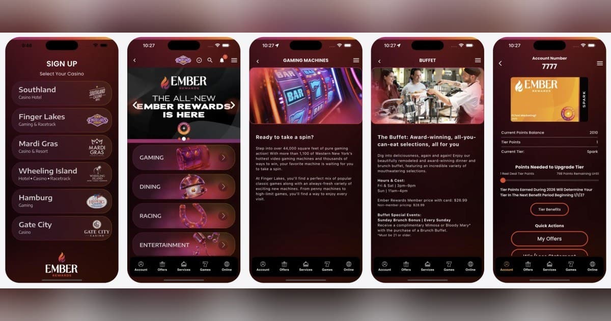 IVOREE Deploys Unified Mobile Platform Across Six Ember Entertainment Casinos