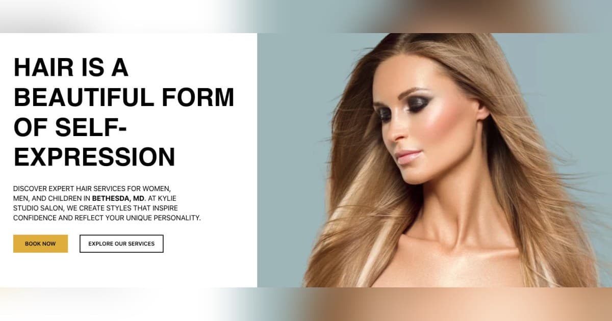 Kylie Studio Salon Expands Hair Color Services in Bethesda with Balayage, Keratin Treatments, and More