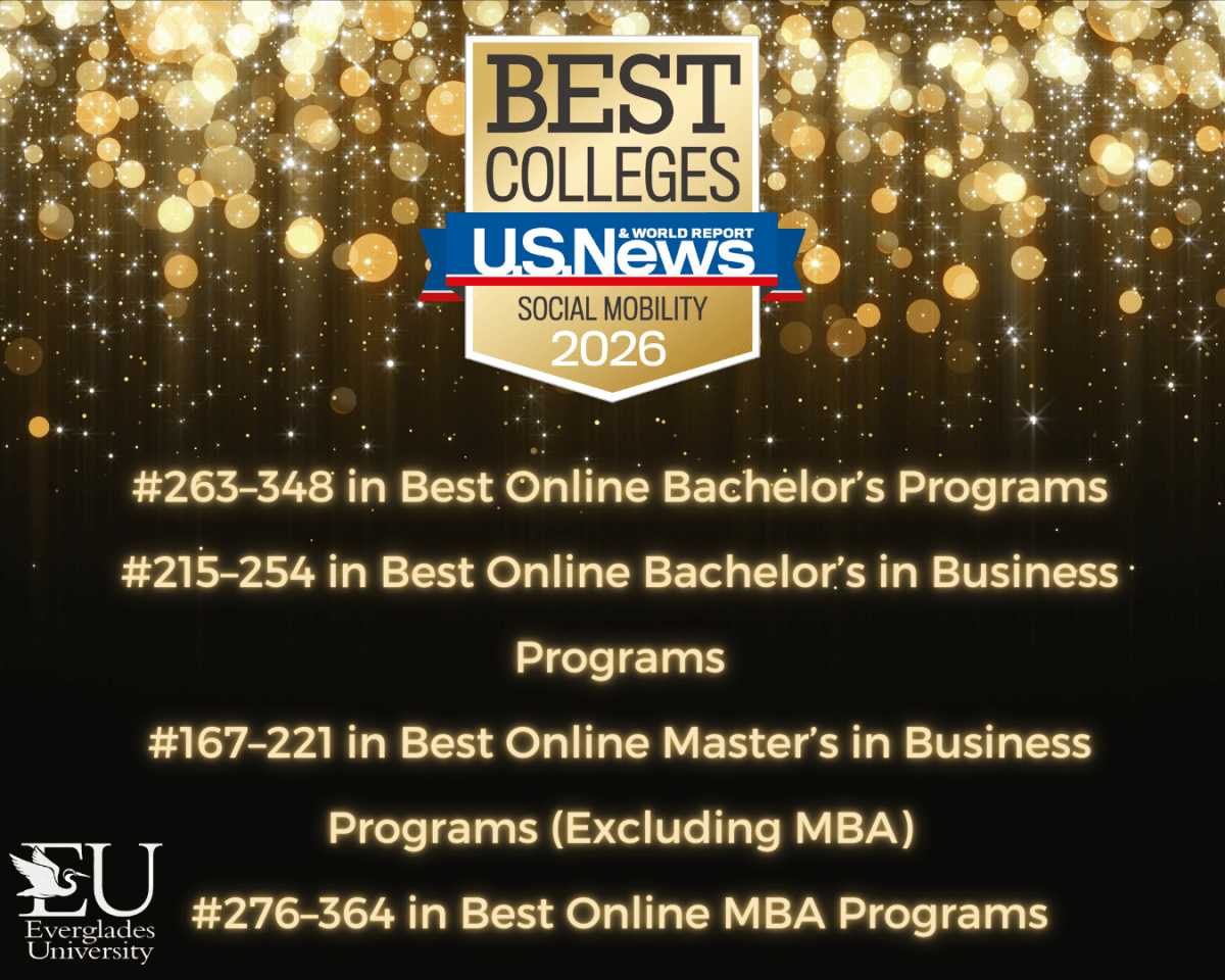 Everglades University Recognized in 2026 U.S. News Online Rankings