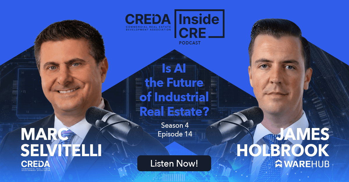 Warehub Founder James Holbrook Discusses Industrial Real Estate Innovation on CREDA's Inside CRE Podcast