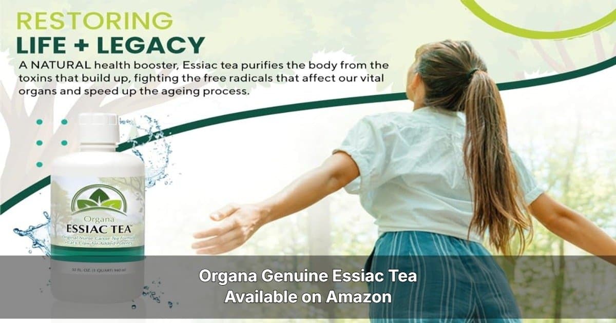ORGANA Essiac Tea Receives Positive Reviews on Amazon, Highlighting Quality and Traditional Herbal Formulation