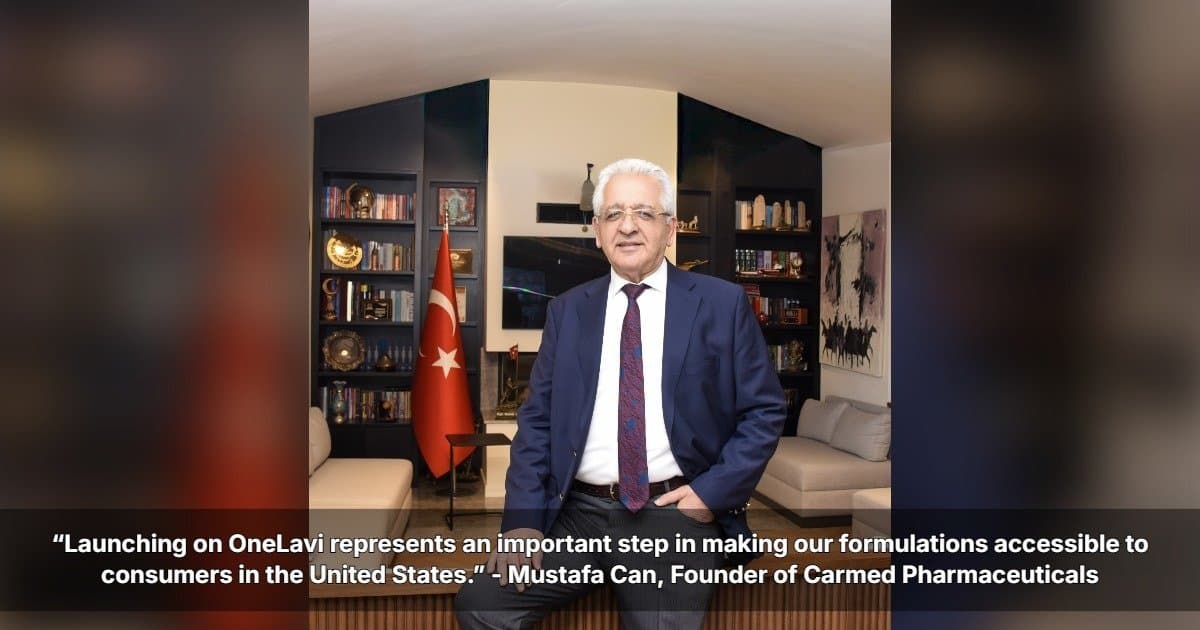 Carmed Pharmaceuticals Launches on OneLavi.com as Part of U.S. Expansion Strategy