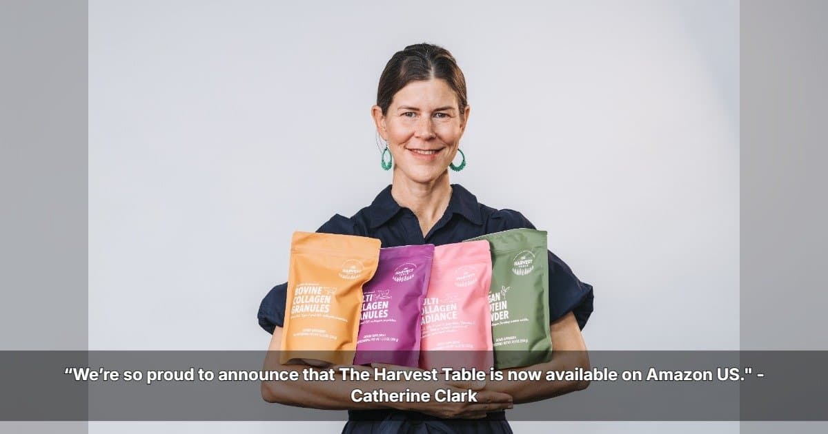 The Harvest Table Brings Clean-Label Nutrition to U.S. Consumers with Amazon Launch