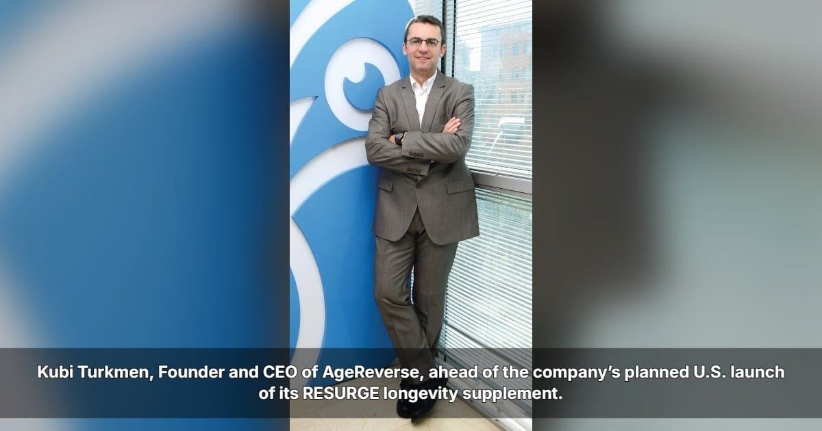 AgeReverse to Launch RESURGE Longevity Supplement in the U.S. Market