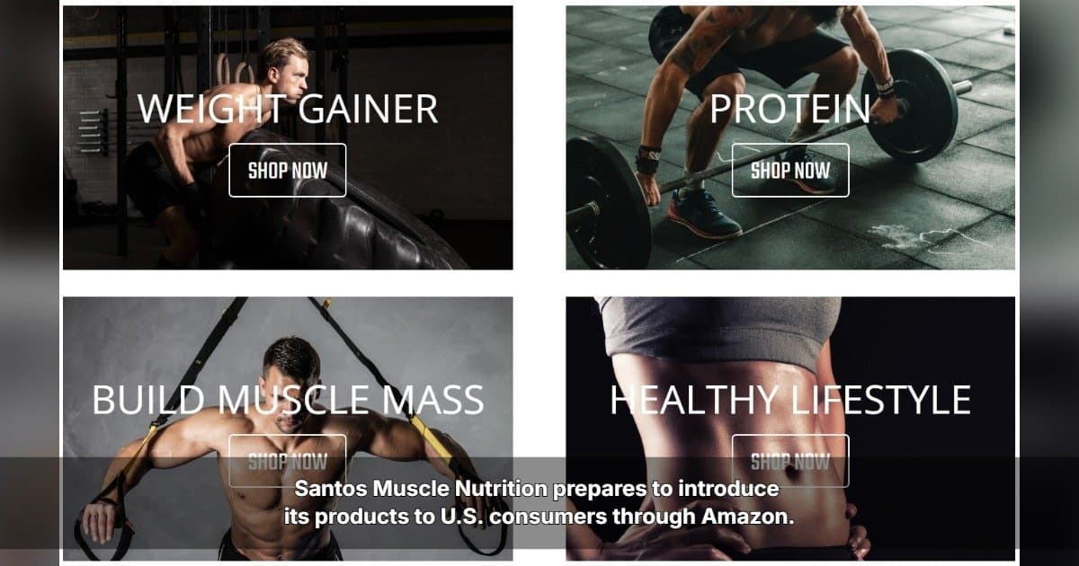 Santos Muscle Nutrition Emphasizes European Quality Standards as U.S. Amazon Launch Approaches