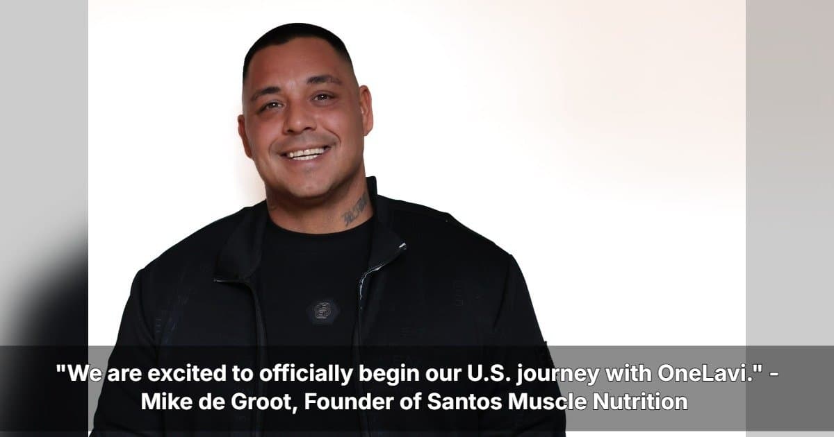 Santos Muscle Nutrition Launches on OneLavi.com, Marking U.S. Entry