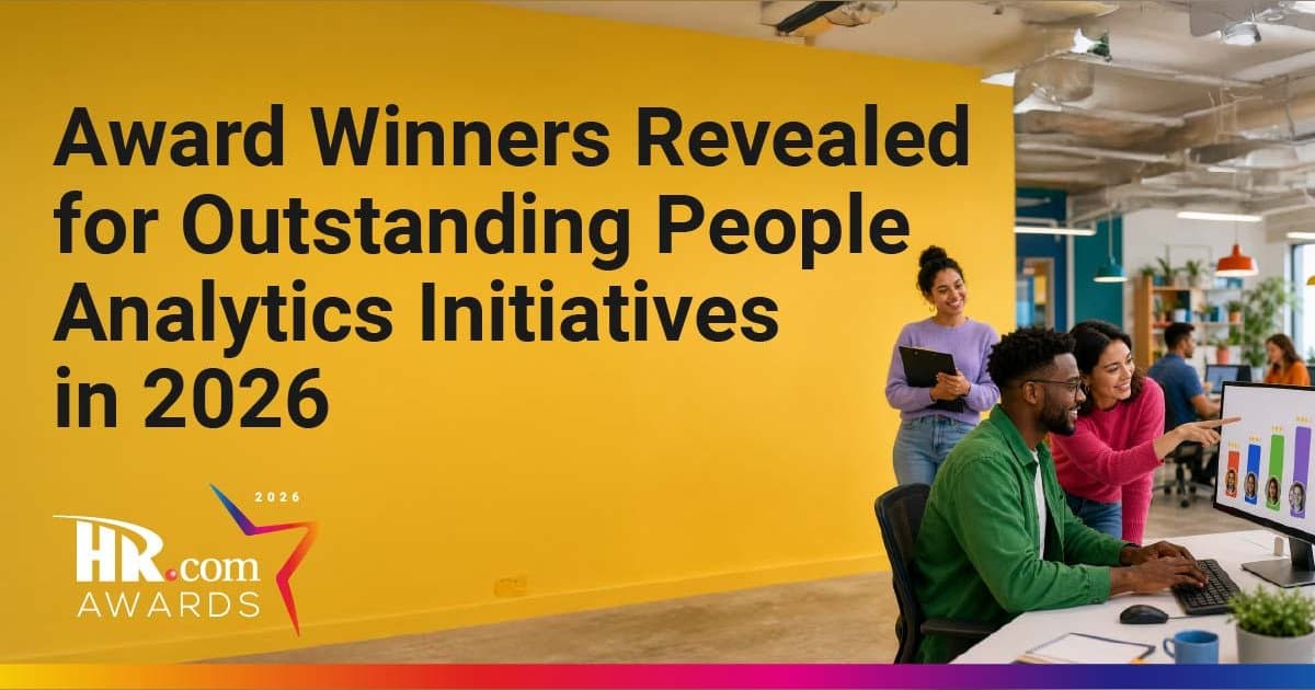 2026 People Analytics Awards Recognize Excellence in HR Data and Analytics