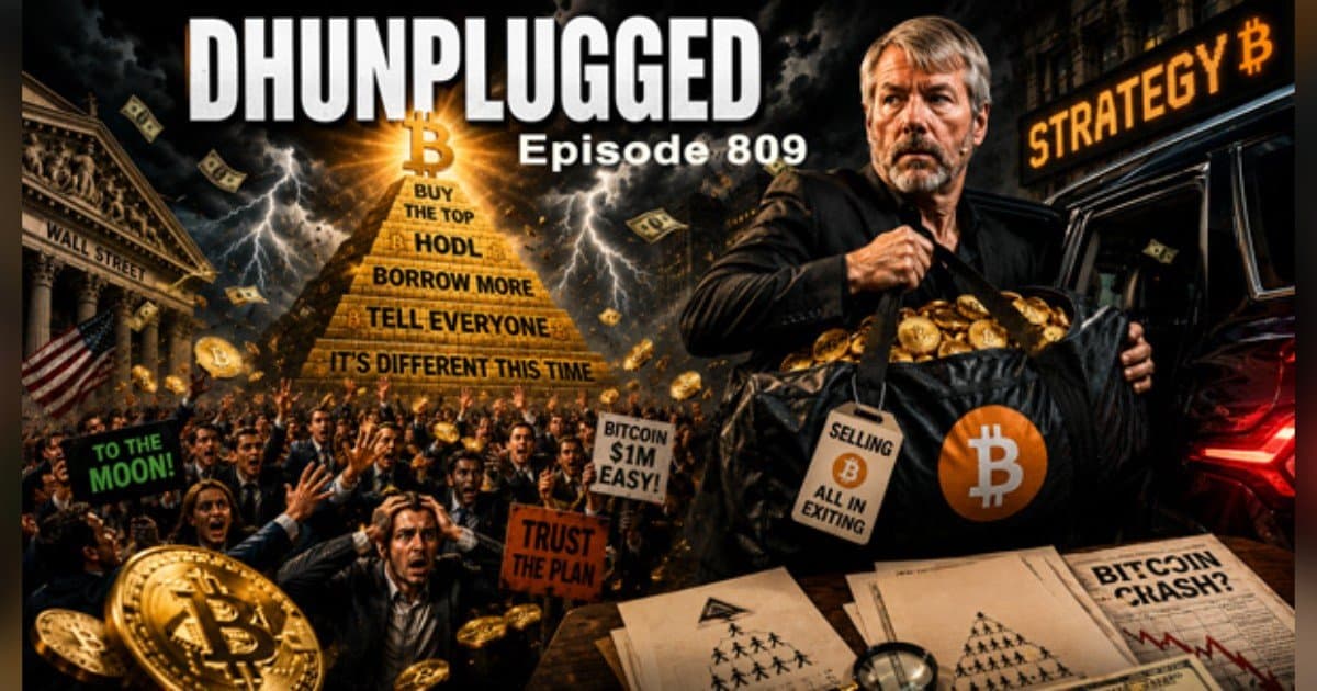 Strategy Sells Bitcoin Amid $8.32B Paper Loss, Sparking Skepticism on Podcast