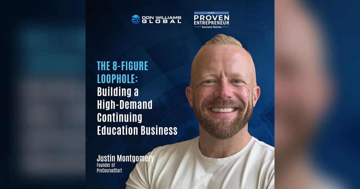 Why Continuing Education Courses Are a Recession-Proof Business Model: Insights from Justin Allan Montgomery