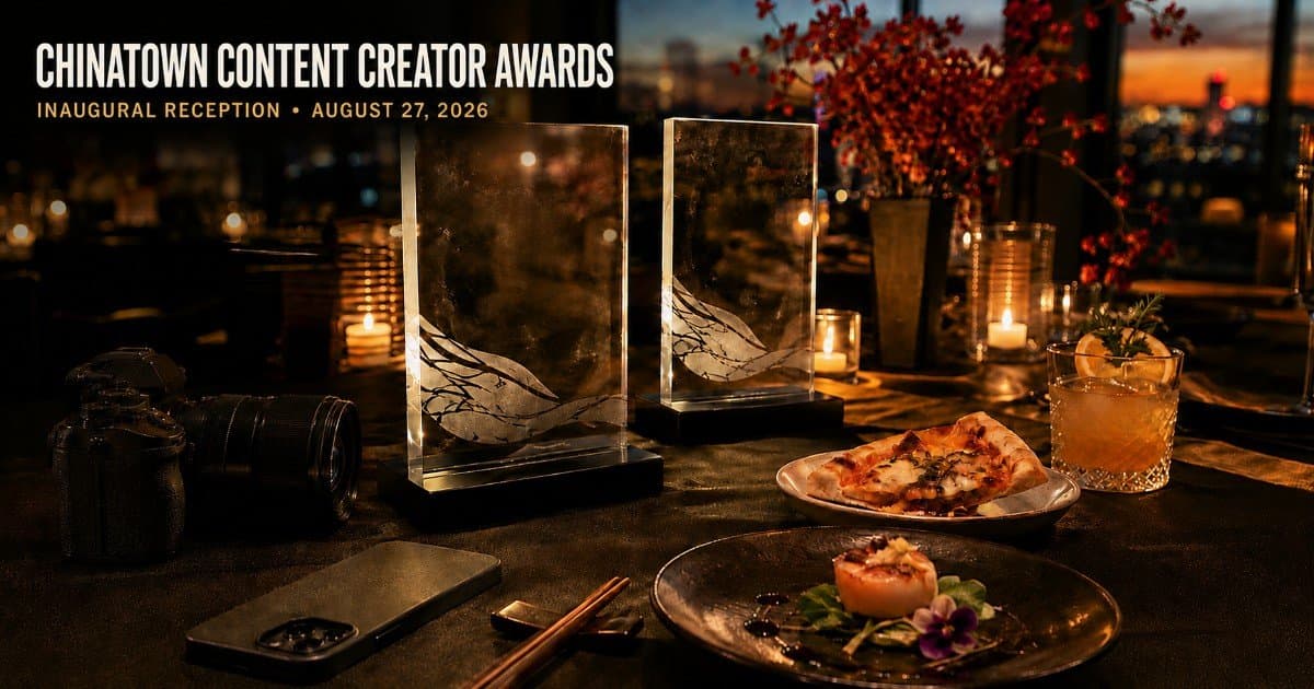 Inaugural Chinatown Creator Awards Draws Over-Capacity Crowd, Honoring Influencers and Culinary Stars